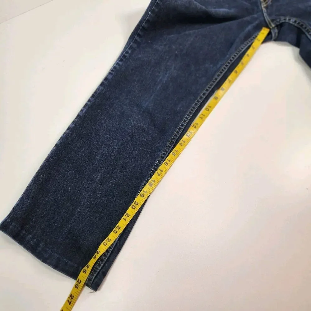 Gap Bootcut Stretch Jeans Size 14 Long‎ Dark Denim (Inseam Hemmed to 26 1/4